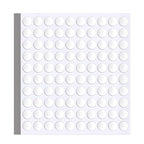 1000 Pcs False Tip Double Sided Adhesive Dots, 8mm/0.31" Pre-Cut Removable Round Putty, Waterproof Tapes No Trace Sticky Putty for Nail Art Holder and Festival Decoration