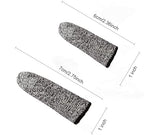 JADE KIT 40 PCS Finger Cots Cut Resistant Protector, Finger Covers for Cuts, Gloves Life Extender, Cut Resistant Finger Protectors for Kitchen, Work, Sculpture, Anti-Slip, Reusable