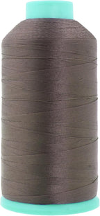 Mandala Crafts Bonded Nylon Thread Taupe Heavy Duty Sewing Threads - 2843 YDs Size 46 210D T45 Tex 45 Thread for Leather Jeans Weaving Outdoor Marine Upholstery Threads