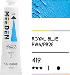 MEEDEN Artist Grade Oil Paint: Royal Blue - 170ml/5.7oz Tube - Professional Art Paints for Canvas Painting