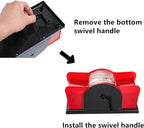 Frcctre Manual Card Shuffler 2 Deck with Hand Crank, Manual Poker Card Shuffler Cards Mixer Machine for Standard Size Playing Cards