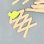200Pcs Jumbo Wooden Craft Sticks Wooden Popsicle Craft Sticks Stick 6” Long x 3/4”Wide