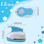 Flower Hole Punch for Paper Crafts, 1.5-Inch Across, Cherry Blossoms Punch Cutter, Lever Punch, Flower Shape for Card Making, Scrapbooking, DIY Arts