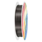 0.7 mm/21 Gauge Copper Wire for Jewelry Making, 10.2FT Copper Beading Craft Wire for Jewelry/Weaving/DIY Crafting/Planting, Color-Retaining [3.1M, Metallic Black]