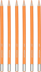 PATIKIL Watercolor Pencil, 6Pcs Water Soluble Pencils for Blending, Coloring, Sketch Drawing, Painting, Yellow