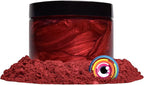 Eye Candy Pigments Premium True Red Mica Powder - Yamagata Red (50gr) - for Epoxy, Resin, Soap, Paint, Woodworking, Acrylic Pouring, Bath Bombs, Fishing Lures - DIY Arts and Crafts Additive