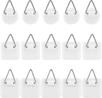 simarro 15PCS Adhesive Picture Hanger, Picture Hanging Hooks Without Nails Foamboard Pictures Hanging Hooks Plate Hangers for The Wall for Plate Frame Wall Art Decor Bathroom Closet(Round Square)