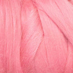 Kondoos Colored Natural wool roving, 1 lb. Best wool for needle felting, wet felting, handcrafts and spinning. (Wild watermelon, 1 lb)