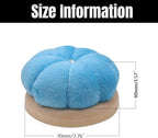 Uxney Pin Cushion,Wooden Sewing Pin Cushion Pincushion Needle Cushion for Sewing Quilting Needlework DIY Crafts(Sky Blue,2 PCS)