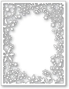 Mvchifay Cutting Dies Happy Birthday Metal Stencils Scrapbooking Tool DIY Emboss Paper Card Making (Snowflake Frame-11x14cm)