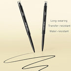 Smudge Proof Eyeliner, Waterproof Retractable Eye liner with Brush, Matte and Shimmer Eyeliner Pencil, Creamy Texture, Long lasting & Smooth(49 Ginger Shimmer)