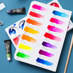 Paul Rubens Watercolor Paint 14 Vibrant Neon Colors Watercolor Tubes, 5ml Each Tube, Art Supplies for Watercolor Painting, Comic, Illustration, Decoration