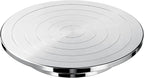 Kartols 12 Inch Sculpting Wheel, Double-Sided Pottery Turnable Wheel Aluminium Alloy Heavy Duty Metal Banding Wheel with Ball Bearings for Ceramics Model Making Clay Modeling Cake Decor Paint Spraying