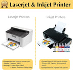 TransOurDream Tru-Heat Transfer Paper for Inkjet & Laserjet Printer (100 Sheets 8.5x11", 3.0) Printable HTV Heat Transfer Vinyl for T Shirts Iron On transfers for Light Fabrics (TRANS-L3-1-100)