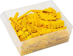 Akro-Mils 44-Drawer Plastic Drawer Storage Cabinet for Garage Organization, Bead Organizer, Building Bricks Storage, Teacher Toolbox, Makeup Organizer, 20" W x 6" D x 16" H, 10144 Yellow