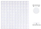 Adhesive Stick dots Two-Sided Sided Mounting Putty Stick Tack for Wall Hanging Crafts Balloons Festival Party Decorations,Clean Removable(0.39"*0.39"-800)