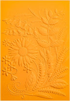 BAOFALI 3D Embossing Folders Sunflowers Leaves Textured for Card Making,Embossing Template Paper Card Embossing Stencil for DIY Scrapbooking Photo Album Card Paper Craft Decoration 6.3" L x 4.5" W