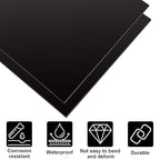 3PCS 12 x 12 x 1/16(0.06”) Inch Anodized Aluminum Sheet, 5052 Black Aluminum Engraving Blanks, 1.5MM Thin Metal Plates for Laser Engraving, Crafting, DIY, House Decoration