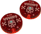 LITKO Wound Dials | Health Tracker | Life Counter | Tabletop Games | Collectible Card Games | Living Card Games | Role Playing Games | LCG | RPG | (Numbered 0-20 (Two Dials))
