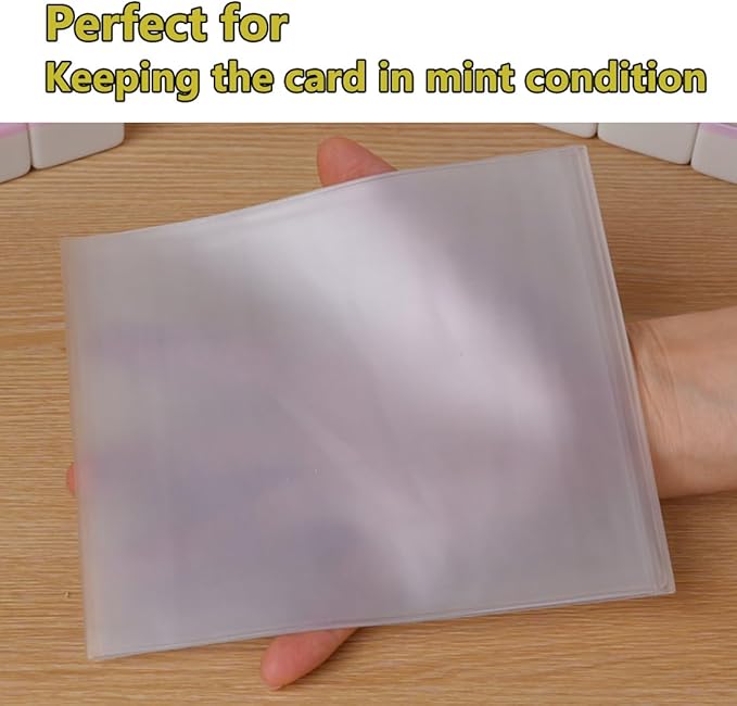 aoG Mahjong Card Holder for Mah Jongg Hands and Rules, Non Glare, PVC Plastic, Soft, Durable, 2025 (Standard 2 pcs)