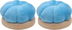 Uxney Pin Cushion,Wooden Sewing Pin Cushion Pincushion Needle Cushion for Sewing Quilting Needlework DIY Crafts(Sky Blue,2 PCS)