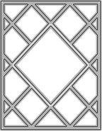 Mvchifay Cutting Dies for Card Making Metal Die-Cuts Scrapbooking Tool Hollow Frame DIY Craft Punch Template Embossing for Paper Album Decor (Style-A)