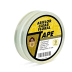 2Packs Clear Floral Tape - 1/2 inches Wide Floral Vase Tape, Clear Waterproof Floral Tape for Fresh Flower Bouquets and Flower Arrangements Crafts (0.5inch*2Packs), 0.5inch*2Pack