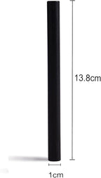 Black Large Sealing Wax Sticks for Hot Melting Glue Gun - Pack of 12 - Homemade Wax Seals for Thanks Card Envelope, Event Party Invitation, Hallowen Decors