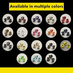 Kydex Rivets Eyelets, 8-8 1/4" Multicolored Grommet Eyelets for Tactical Holster Making, Knife Sheath Crafting, Fasteners for Custom DIY Kydex Projects (Set of 50)