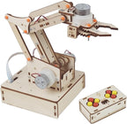 Robot Arm Kits Robotics for Kids Ages 8-12-14-16 Teens Adults STEM Toys Building Engineering Toys 9 10 11 13 14 15 16+ Year Old Boys Grils Gifts Idea DIY Crafts Science Circuits Projects