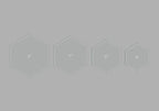 Hexagon Quilting Template Set - 5", 6", 7", 8" Sizes with 1/4" Seam Allowance - Durable Acrylic Templates for Quilting, Patchwork, Crafting, & Sewing Projects - Clear Templates for Accuracy