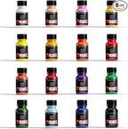 GRANOTONE Acrylic Paint Set | Glows in Black Light | Non-Toxic & Vibrant Paint | Ideal for Art, Crafts, Kids, & Hobbyists | Made in India (Acrylic Paint)