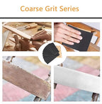 30Pcs 9 x 3.6 Inchs 150 Grit Wet and Dry Handmade Universal Sanding Sheets, Suitable for Woodworking Furniture/Automobiles/Metal/Lacquer Polishing Sandpaper