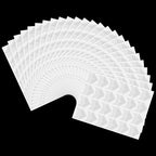 Guduling 600pcs Scrapbook Corner Stickers, Self-Adhesive Photo Corner Stickers, White Picture Corners for Scrapbooking, Photo Album, Journal Memory Books, Diaries