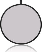 NEEWER 22 Inch/60 Centimeter Light Reflector Light Diffuser 5 in 1 Collapsible Multi Disc with Bag - Translucent, Silver, Gold, White, and Black for Studio Photography Lighting and Outdoor Lighting