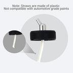 10PCS 22CC Airbrush Glass Bottles with Jar Caps for Master, Iwata Dual Action Airbrush
