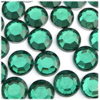 The Crafts Outlet 72pc Rhinestones Round 20mm - Flatback Beer Brown
