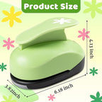 Flower Hole Punch, Flower Punches for Paper Crafts, Daisy PaperPunch, 3 inch FlowerPunch, Daisy Punches, FlowerShape Craft Punches, Large FlowerHole Puncher Shape, Scrapbooking Puncher