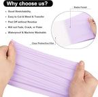 VINYL FROG Heat Transfer Vinyl Roll HTV Vinyl - 12" x5ft Orchid Purple Iron on Vinyl for T-Shirts, Heat Press Vinyl for DIY Craft Designs (Orchid Purple)