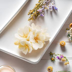 3D Cherry Blossom Candle Mold Scented Candles Flower Silicone Molds for Resin DIY Epoxy Gypsum Crafts Handmade Soap Candle Making Supplies Chocolate Pastry Fondant Cake Decoration Floral Silicone Mold