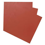 EAGLE 1: 12" x 12" 26 Gauge Sheet Metal Squares (3 Pack Per Order, Multiple Colors) Great for Arts, Crafts, DIY Home or Work Projects (6" X 6", Barn Red)
