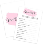 Birthday Party Game - Most Likely to, Birthday Party Activity Favor, Set of 20 Games Cards, Birthday Supplies, Activity, Decorations -B09