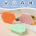 Wshxjzyay 6 Pack Magnetic Seam Guide for Sewing Machine, Multifunctional Polygonal Hemmer Guide with Scale, Universal Sewing Accessories & Supplies for Magnet Making Machine