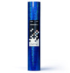 VViViD Mosaic+ Crafting Vinyl (Blue Brushed Holographic, 1ft x 5ft)