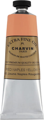 Charvin Extra Fine Oil Paint, Naples Yellow Reddish 60 mL - Triple-Milled, Rich Texture, Poppy Oil-Based, Light-Fast, Handmade, Archival Quality