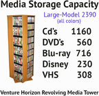 Venture Horizon Revolving Media Tower 1000 White