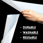 Frienda 24 Sheets Blank Stencil Plastic Making Sheet Milky Translucent Pet Template Stencil Material for DIY Crafts Gift(10 Mil, 12 x 24 Inch)