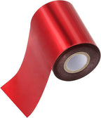 PATIKIL 3.2"x400Ft Hot Stamping Foil Paper,Heat Transfer Hot Stamping Paper Foil Roll for Leather DIY Logo Decor Craft Gift Card Package Scrapbook,Red