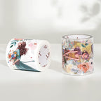 WT Carefree Washi Tape, Original Designs, Characters Figures Girls Decorative, Craft, Bujo Planner Supplies, Watercolor Flower Tape, DIY Journaling Supplies