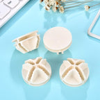 32 Pieces Cube Connectors Plastic Storage Wire Cube Organizer ABS Connectors for Modular Closet Storage Organizer and Wire Shelf (White)